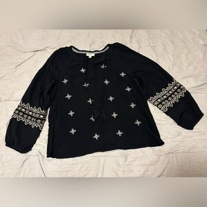 NWOT Peasant blouse, Style & Co, size L
